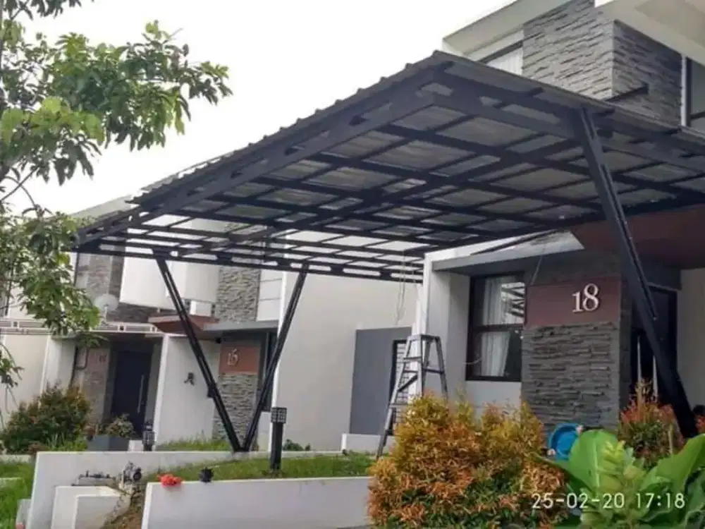 Canopy Kanopi, Kitchen Set, Tralis, Railing, Tangga, Pagar, Atap Baja
