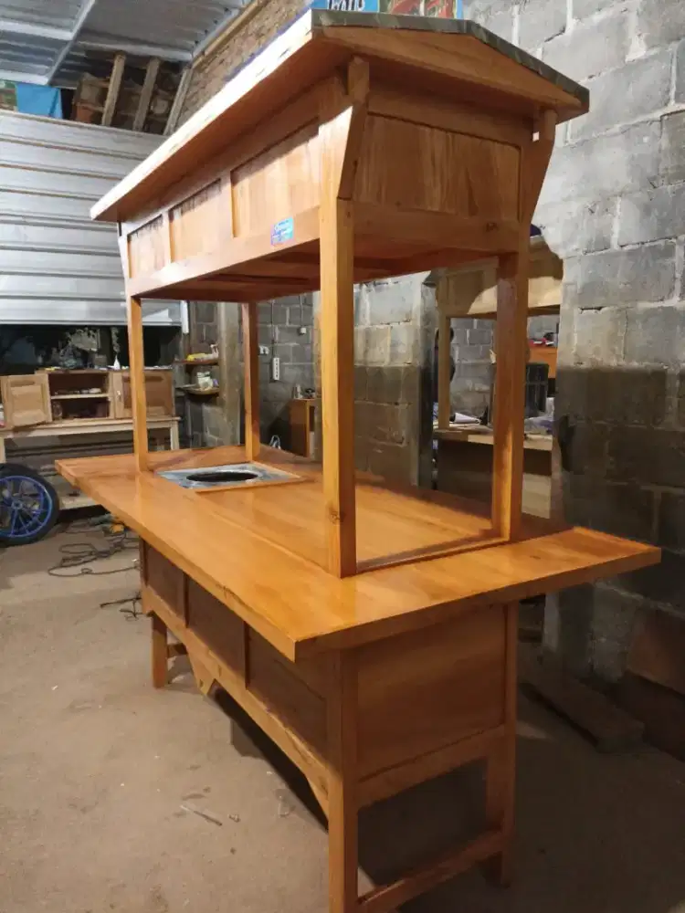 Gerobak Angkringan Bakso Mie Ayam PeceL Bubur Sate Martabak Ronde dlL