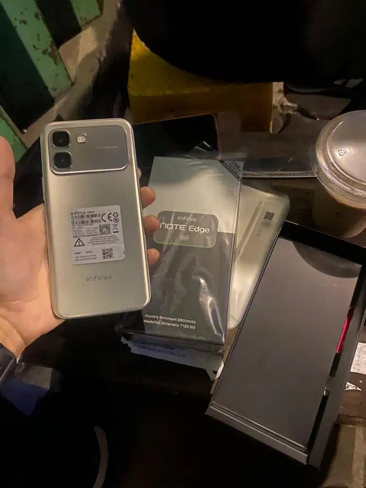 Infinix note edge 5G+