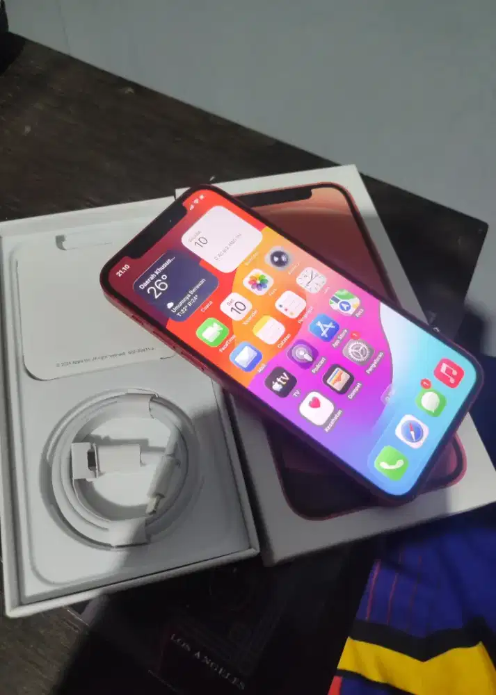 iPhone 12 64gb Beacukai Resmi Fullset Normal Murce