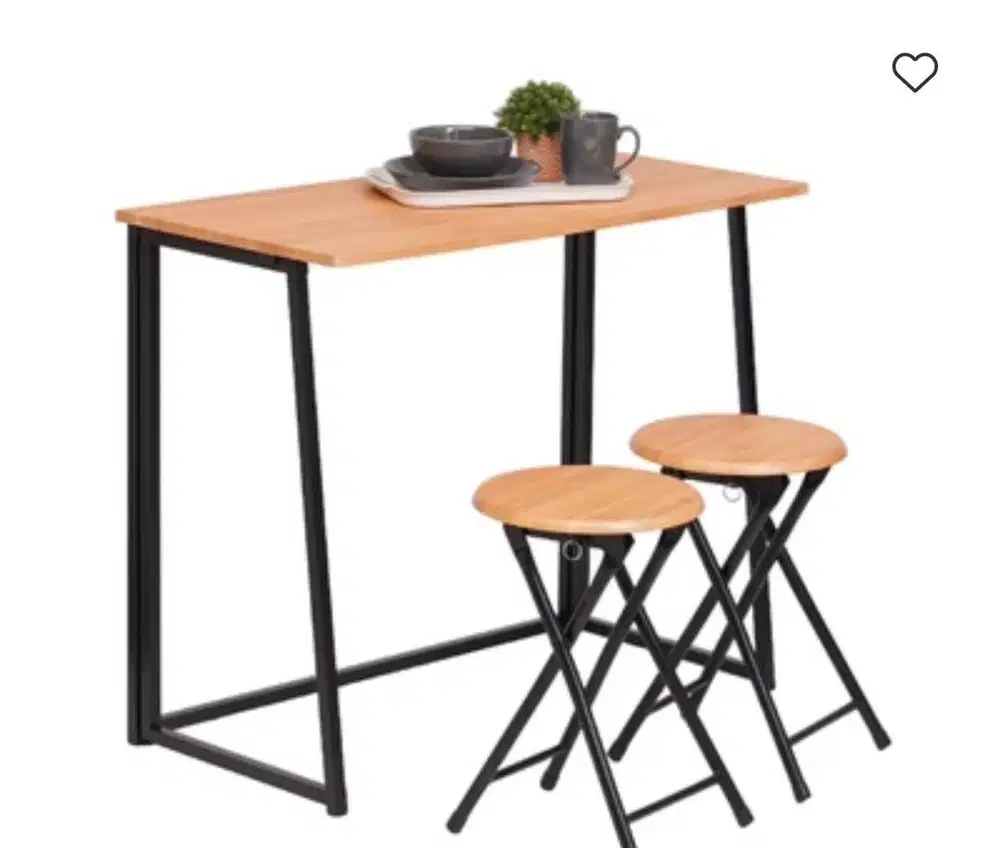 JUAL BARU MEJA MAKAN LIPAT MINIMALIS