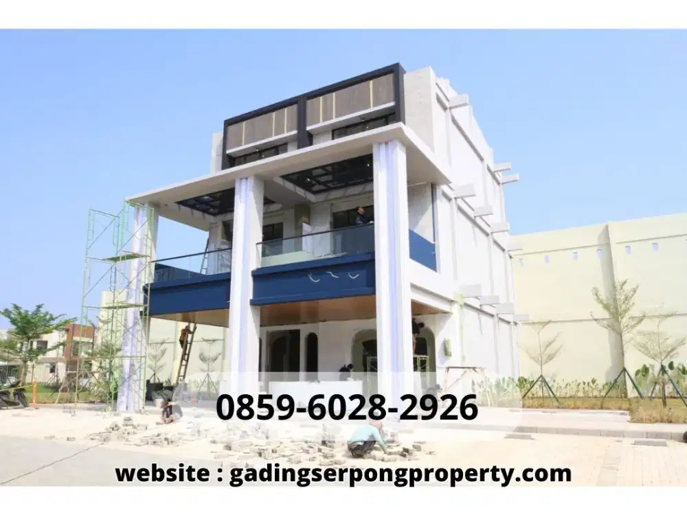 Ruko Siap Usaha 2025! Free Ppn Carson Commercial Gading Serpong