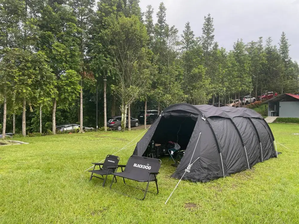 Tenda Camping Merk DOD Camp Kamaboko Tent 3 (M) – Black