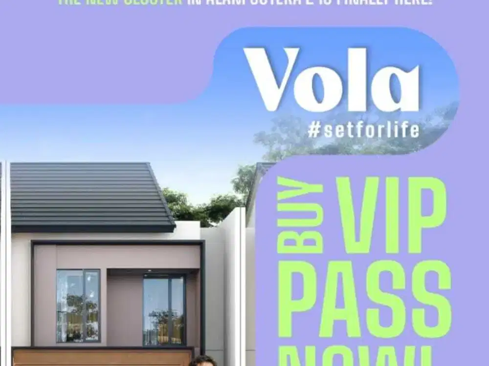 Cicilan 4 Jtan NEW CLUSTER VOLA PALING MURAH FREE IPHONE 16 & BIAYA