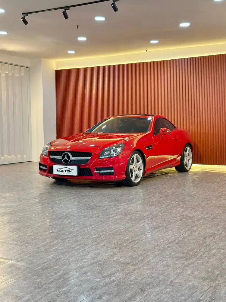 Mercedes Benz SLK 200 Amg Magic Sky Tahun 2012 Km 42 Rb