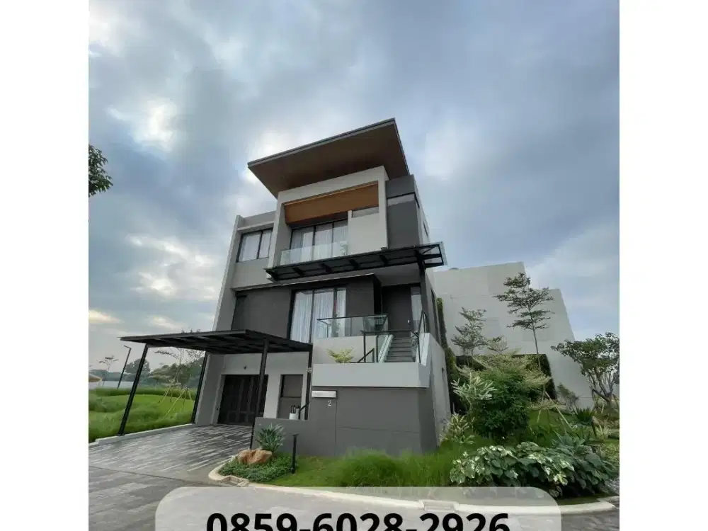 Ardea facade termewah luxury home 3lantai by SUMMARECON Gading Serpong