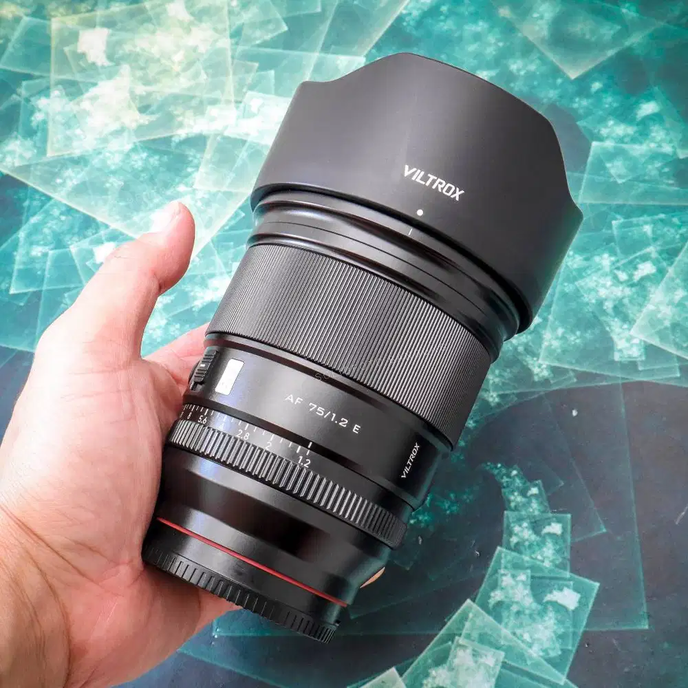 Viltrox 75mm F1.2 E PRO for Sony. Fullset Like New.