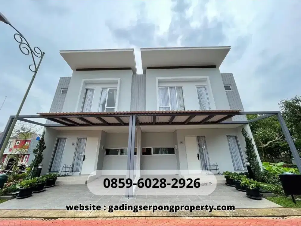 New ZUMA FULL FURNISH Last unit Start 1M Gading Serpong Paramount Land