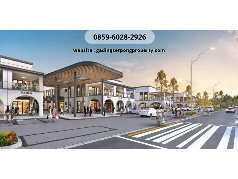 Natural Vibes Lake View Premium Business Ruko MAGGIORE signature!