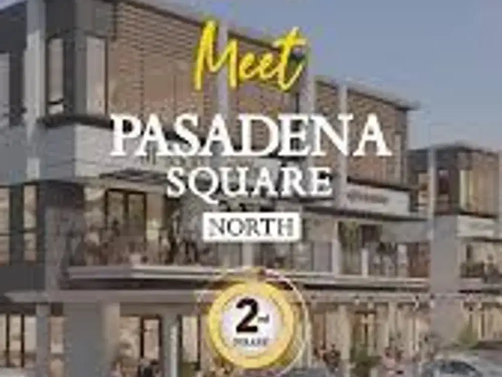 Ruko Pasadena North Square PREMIUM Peluang Emas Usaha diGading Serpong