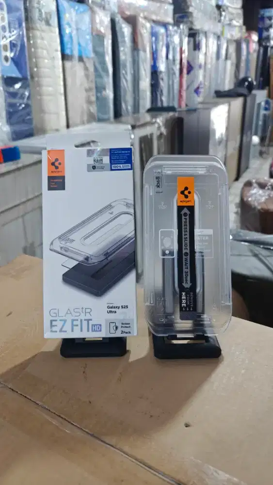 screen protector samsung S25 ultra, Spigen, original, 1 piece