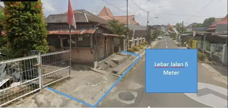 Dijual Tanah dan bonus bangunan murah di dekat Malioboro (5 menit sj )