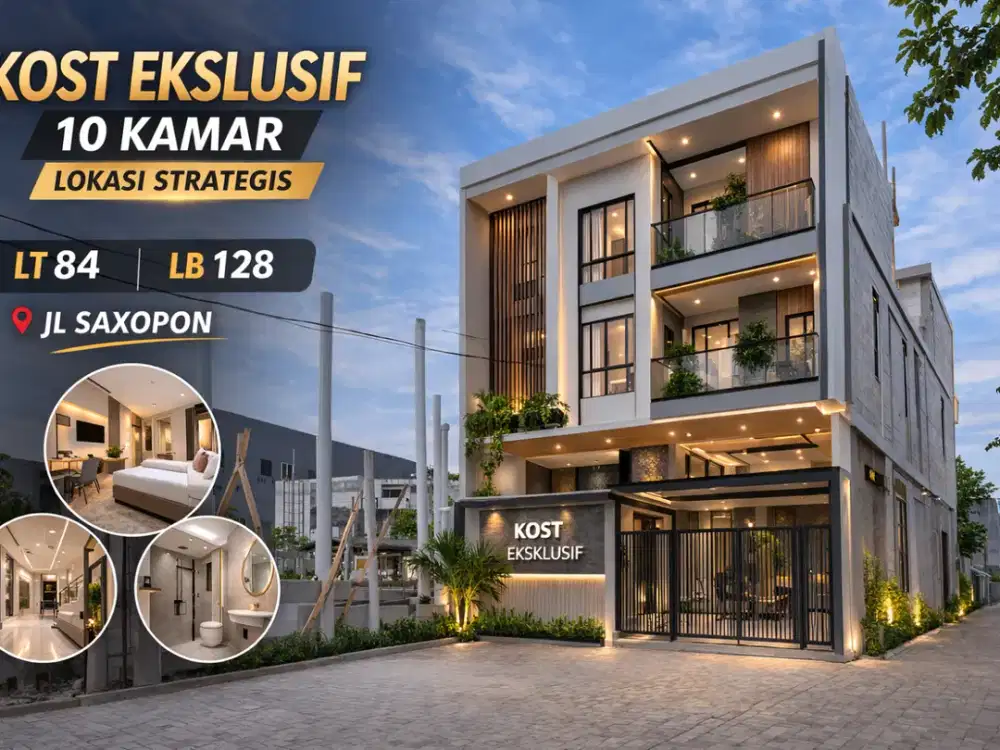 Kesempatan investasi kost di lokasi strategis kawasan pendidikan Jl Saxophone, Lowokwaru – Malang