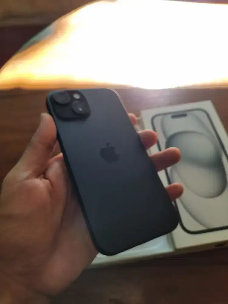 iPhone 15 Digimap mulus warna hitam