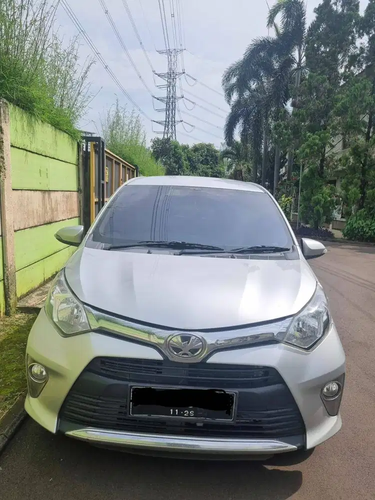 toyota calya 2016 at silver tangan 1 service record plaza toyota
