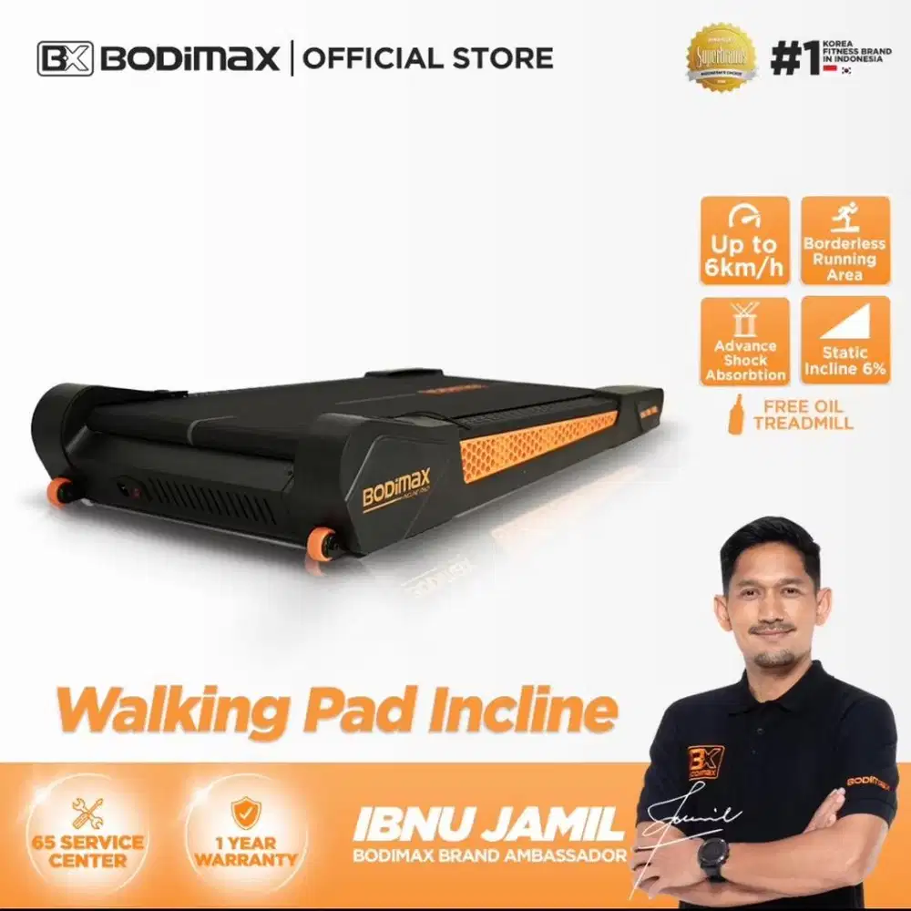 Bodimax walking pad incline