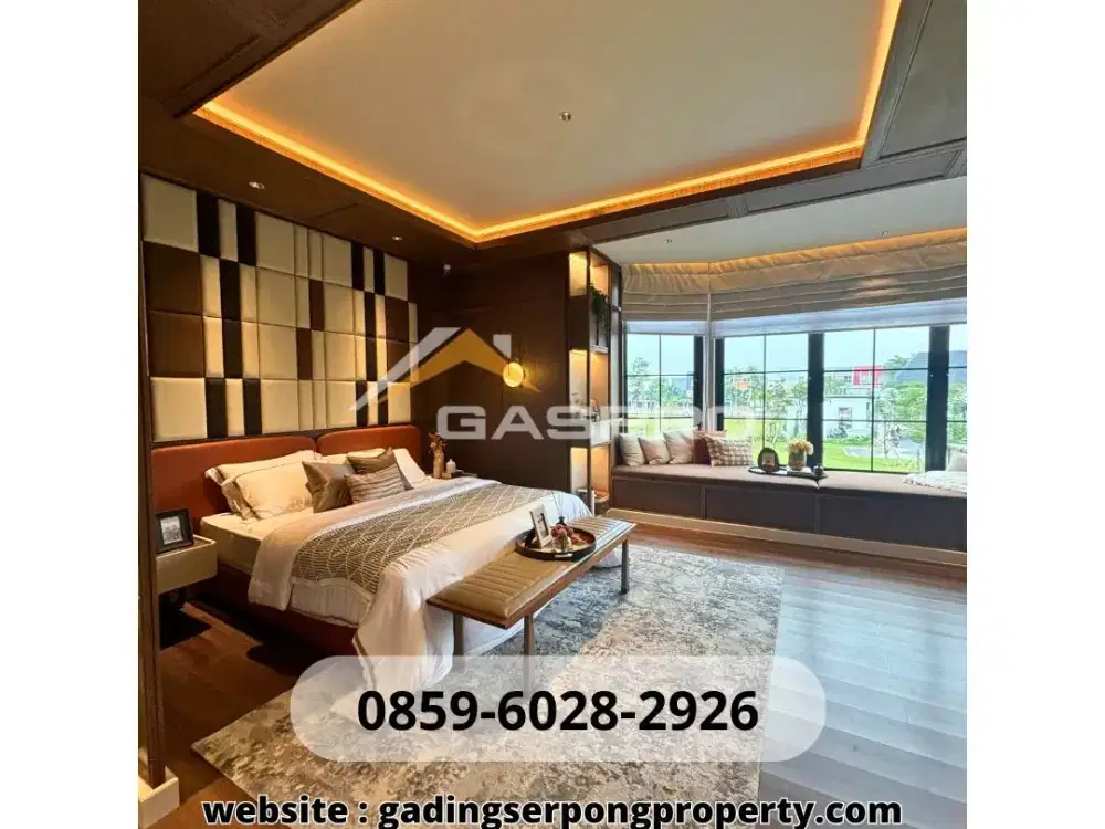 Cluster Louise Summarecon Siap Huni Tahun Ini 3man 3 lantai 2unit Left