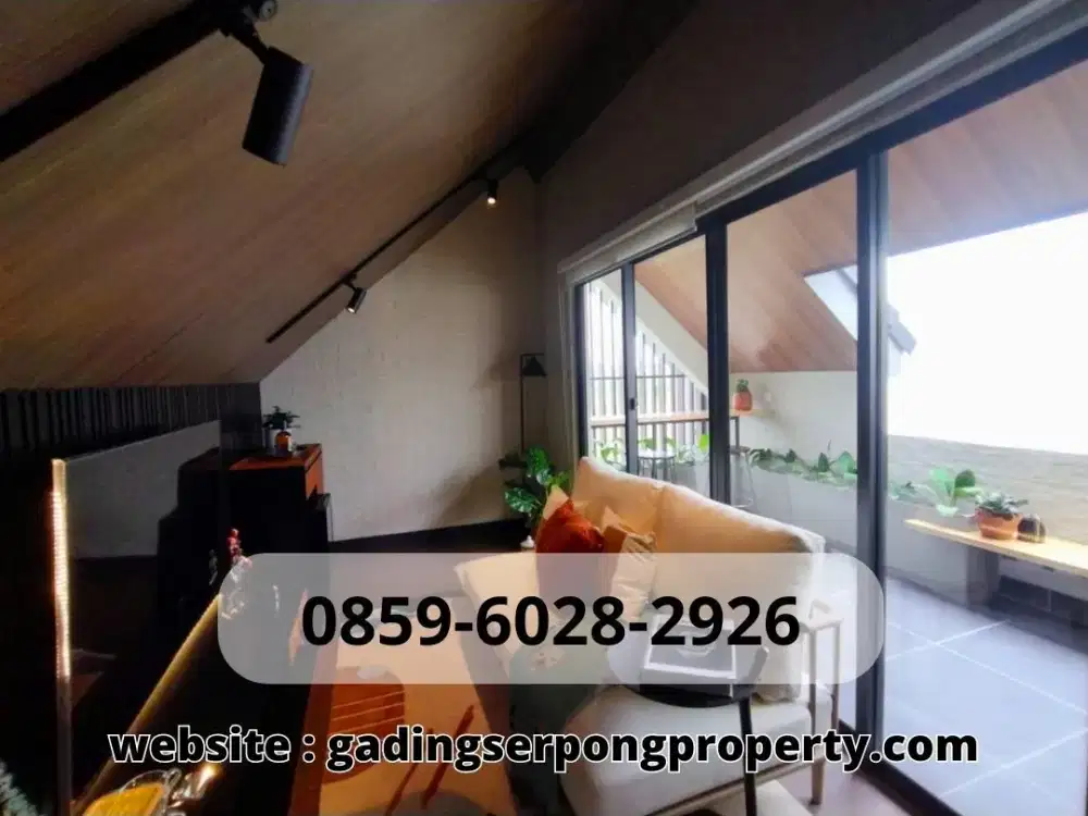 FREE PPN 220 Juta LEONORA at SUMMARECON Gading Serpong Full Attic Room