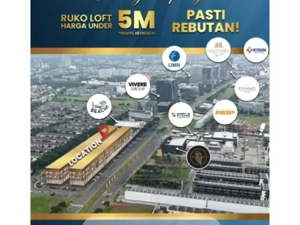 SUMMARECON Business Park Bsd City Elite location Summarecon PalingBest