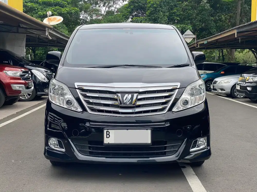 TOYOTA ALPHARD 2.4 G ATPM AT HITAM 2014
