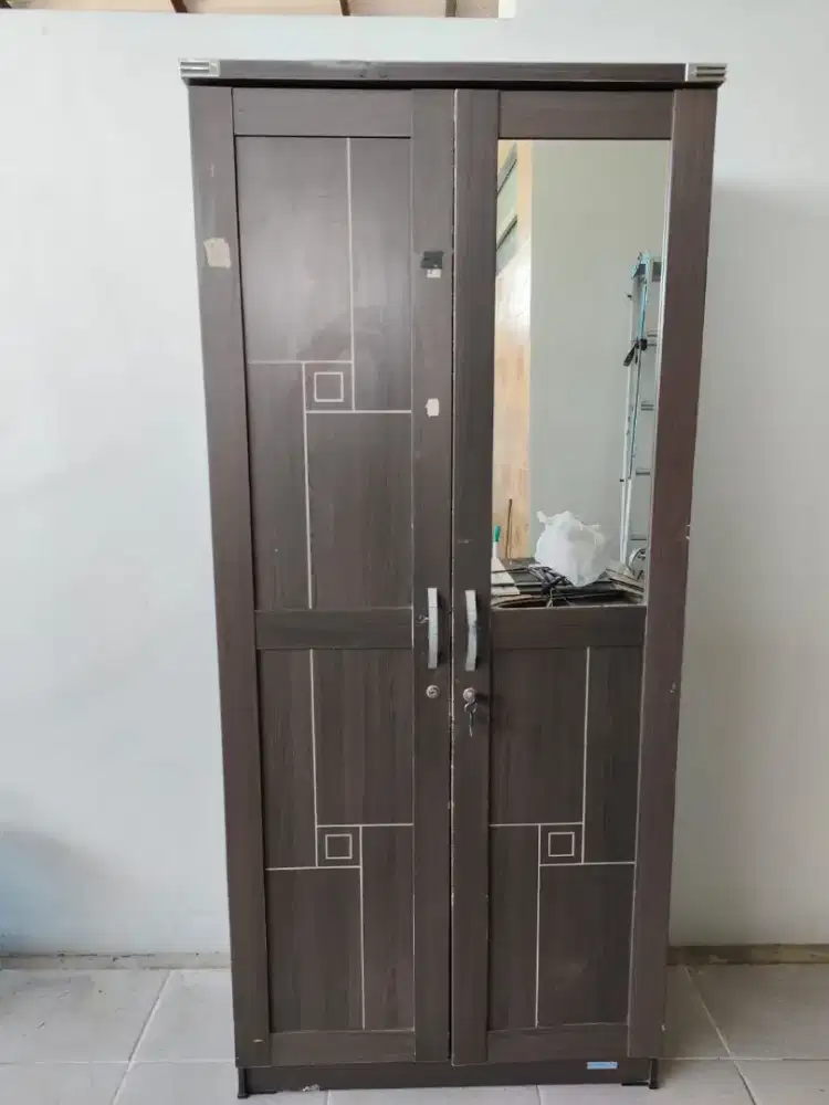 Jual Lemari 2pintu 80cmx42cmx180cm