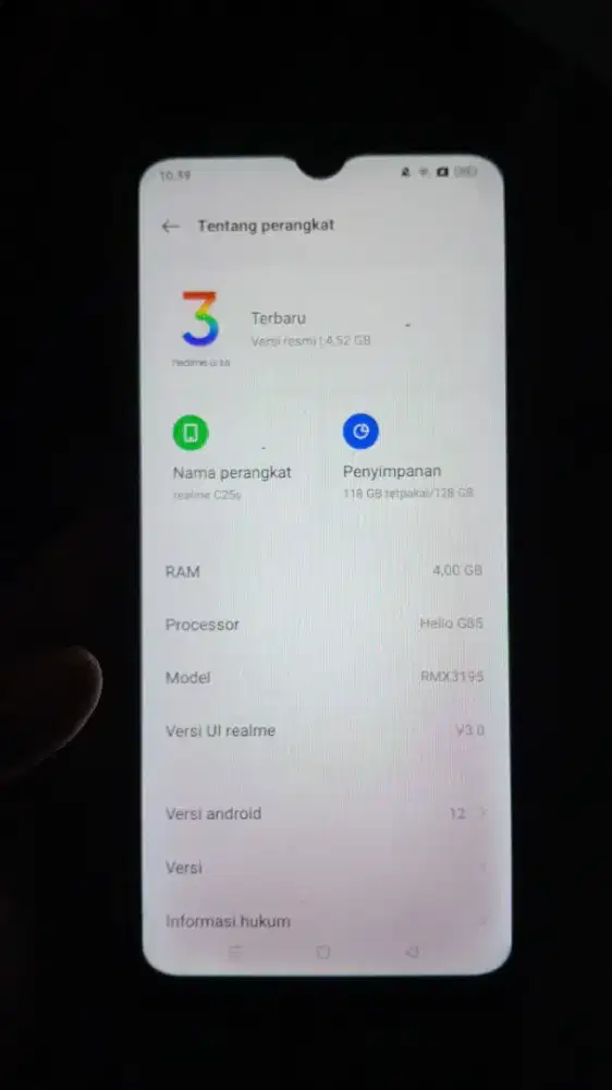 Realme C25s RAM 4/128 GB