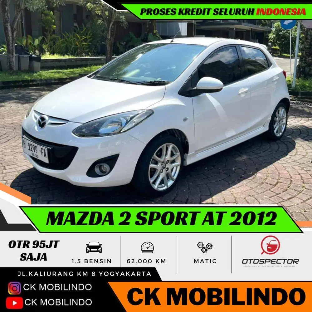Mazda 2 Sport Matic 2012 ANTIK ISTIMEWA DP Minim Jazz