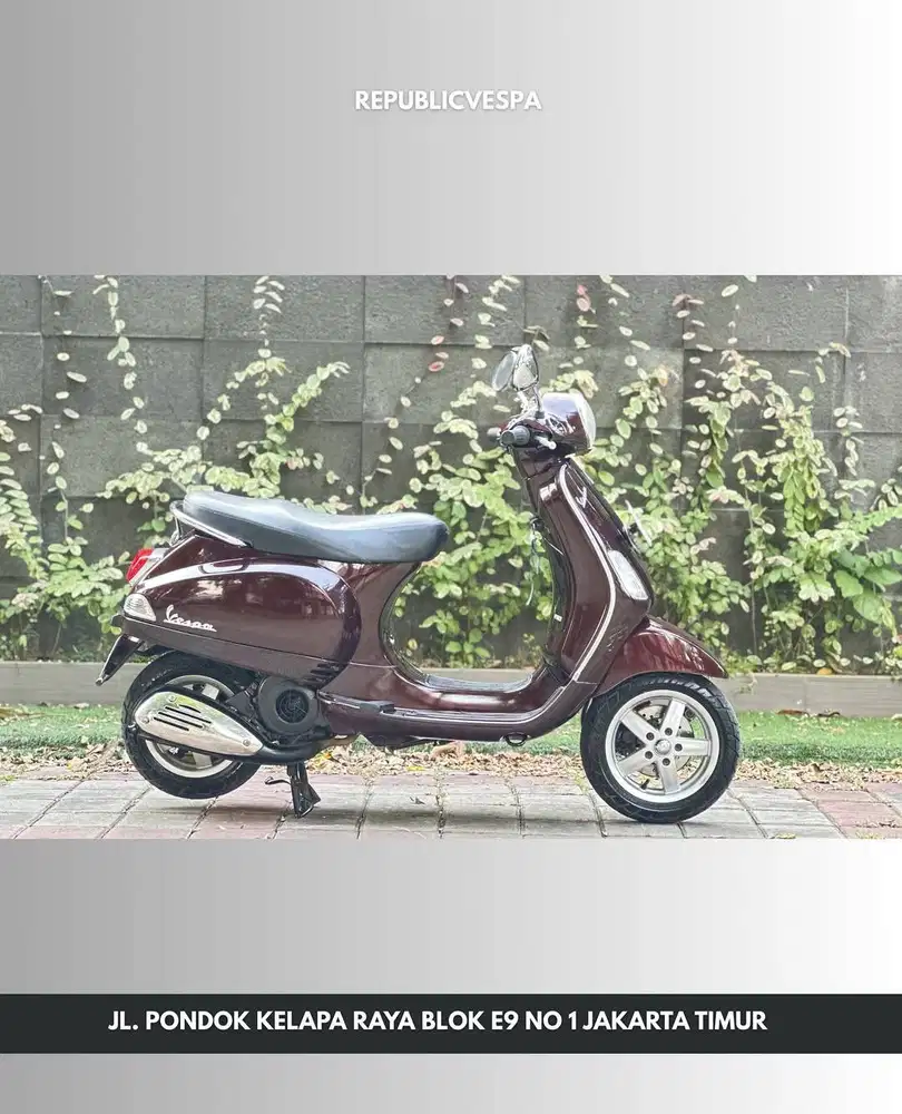TERMURAH VESPA LX 150 3v TH 2013 WARNA coklat PERFECT CONDITION