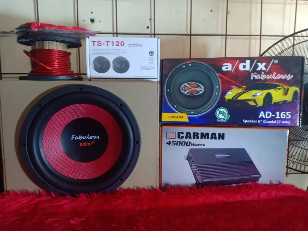 Paket Audio Mobil Harga Bersahabat free pemasangan