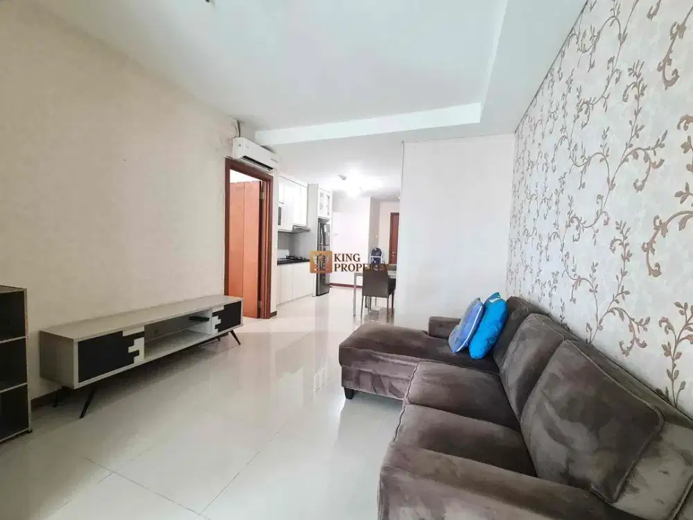 Condominium Furnished Siap Huni! 2BR 74m² Di Atas Mall Dengan Best View Kota & Laut
