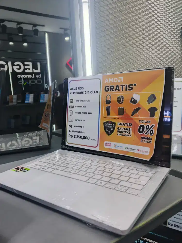 LAPTOP ROG ZEPHYRUS G14 RYZEN 9 RTX 5060 |BISA CICILAN CUKUP KTP SAJA