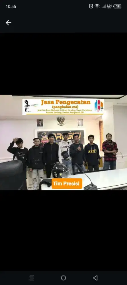 Jasa cat melamik dll