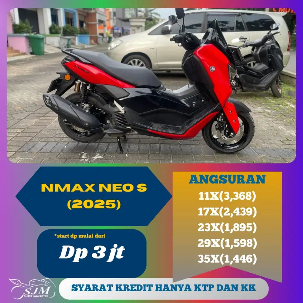 YAMAHA NMAX NEO S 2025 PAJAK PANJANG