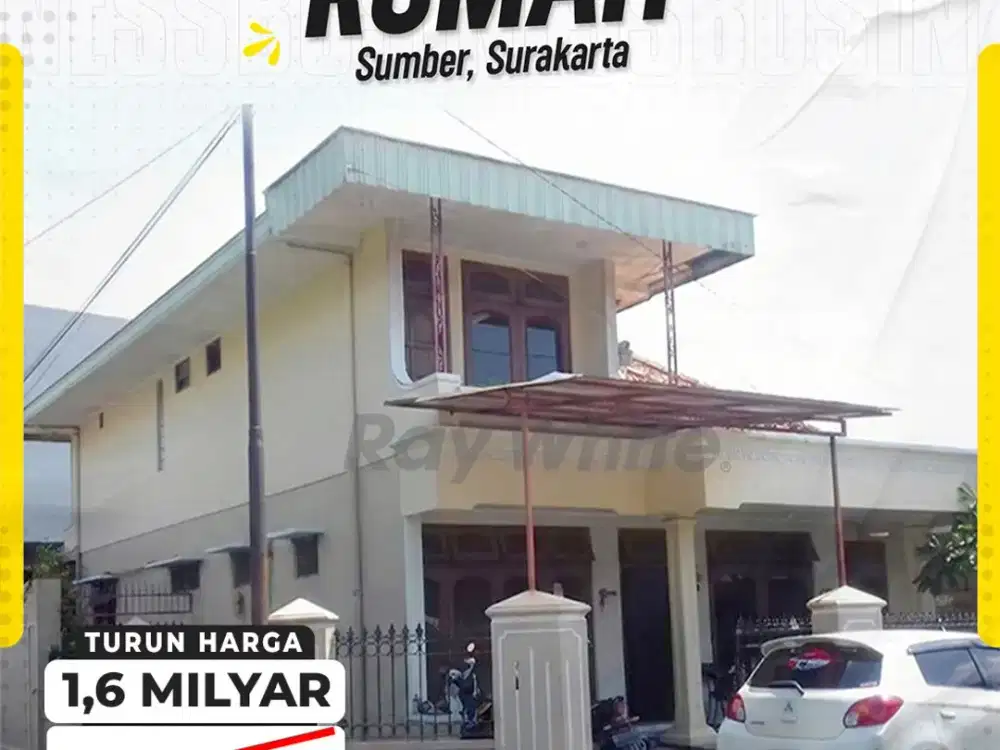 Dijual Rumah 4Kamar Siap huni Akses Simpangan Di Sumber Banjarsari Solo