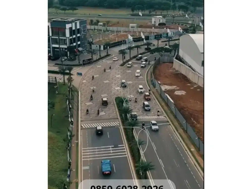 4lantai Terbaru Hadap Boulevard! 7m Dp 5% New Aniva Studio Loft 5x20