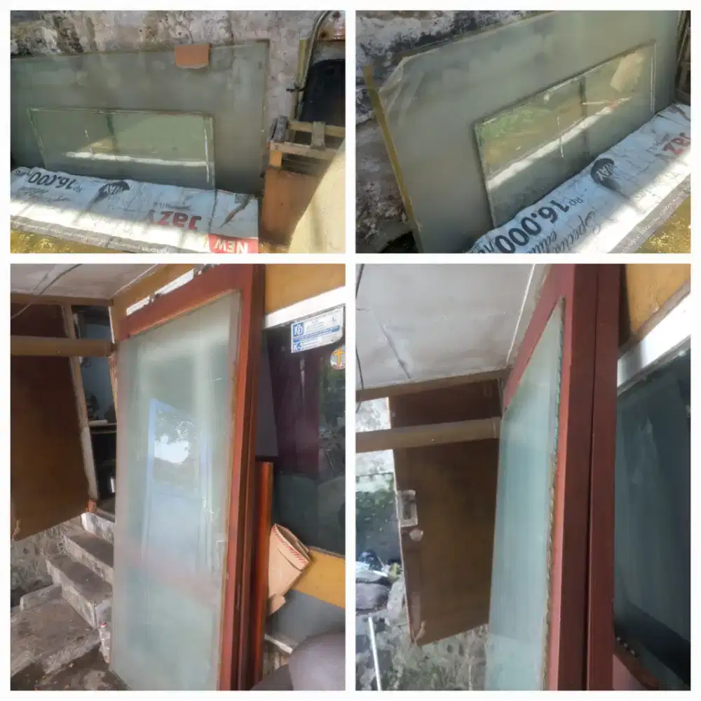 Murah Kaca bening tebal 5mm
Besar