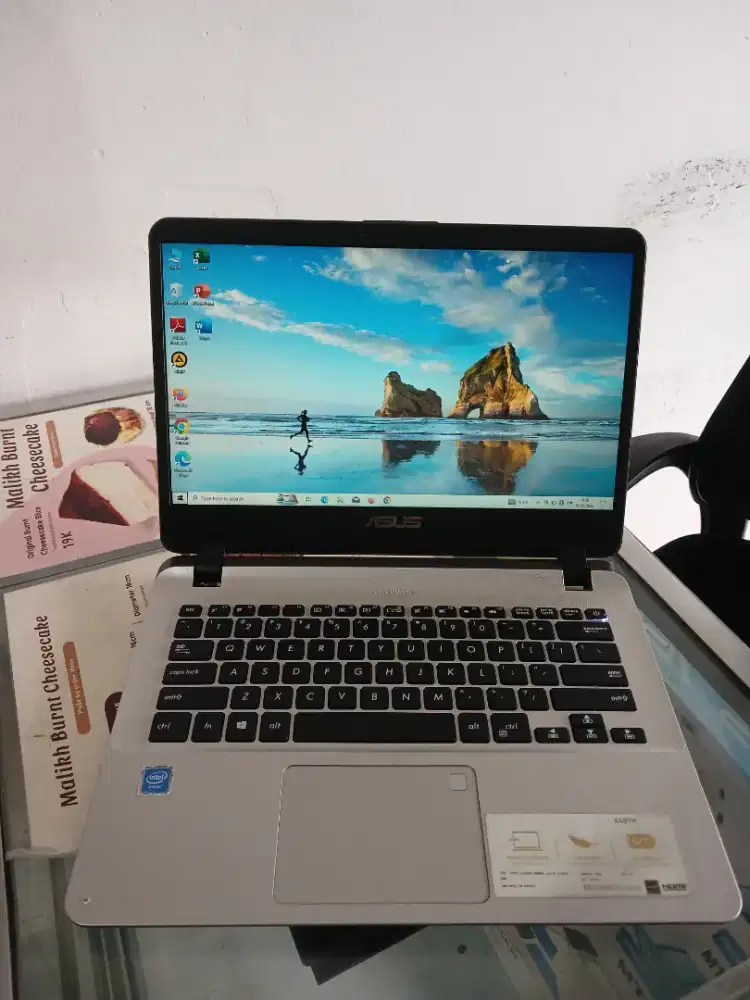 Laptop Asus A407M Intel N4000 Ssd 512 Siap Pakai
