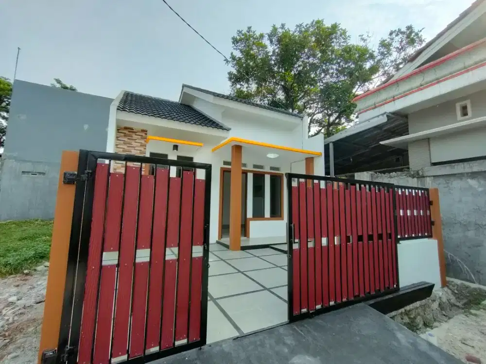 DIJUAL RUMAH MINIMALIS LT 78 TERDAPAT 3 KAMAR DI CLUSTER SENOPATI ESTATE BEKASI, MUSTIKAJAYA