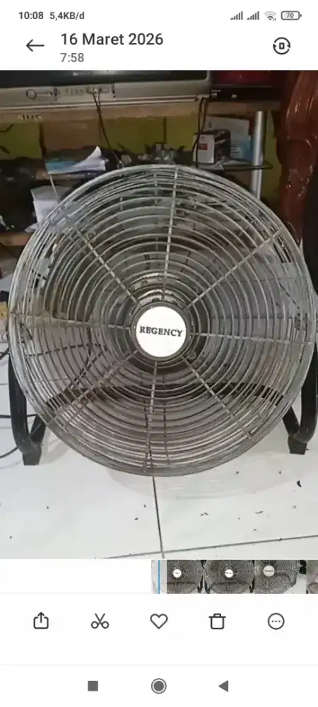 Kipas angin regency 14inc