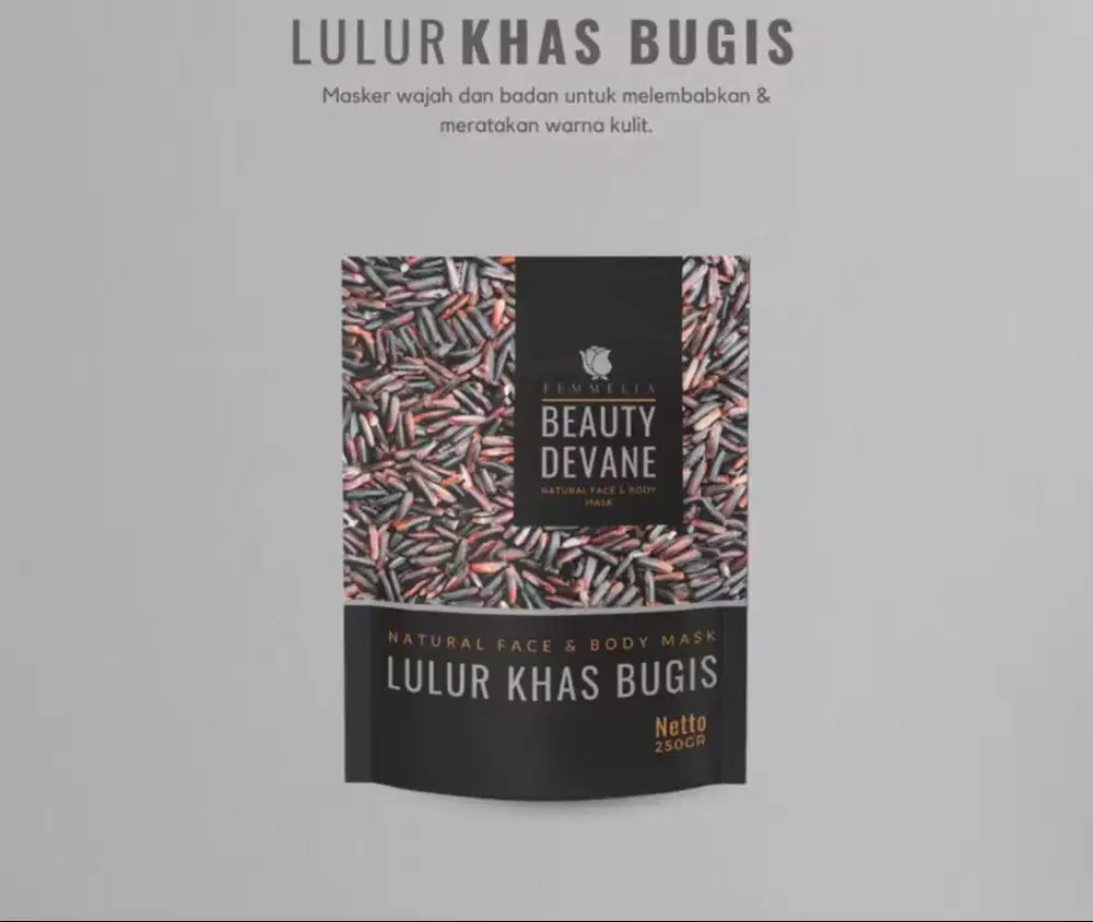 Lulur Bugis 250gr – Ritual Spa Tradisional untuk Kulit Cerah