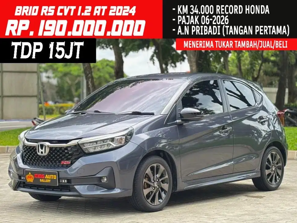 Honda Brio RS 1.2 CVT 2024