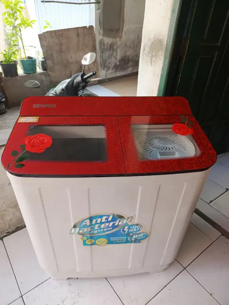 Mesin cuci merek DENPO 8Kg normal Joss tinggal pake bosku