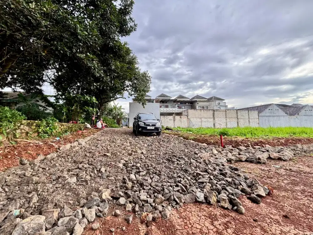 Dijual Kavling Row Jalan 7 Meter, Hanya 12 Mneit Tol Jatiasih