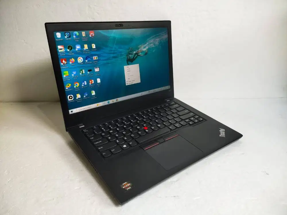 Lenovo Thinkpad A485 AMD Ryzen 5Pro RAM 16GB SSD 256GB Baterai Double