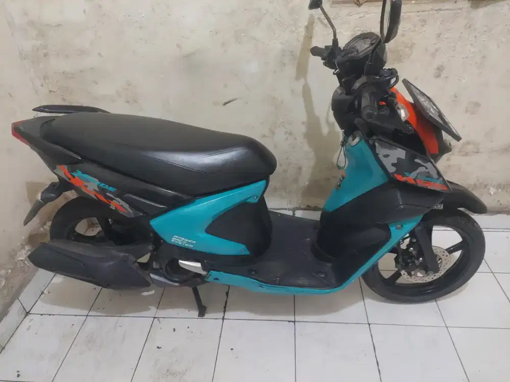 XRIDE 125 BLUCORE. TUKER DIBAWAHNYA BOLEH, AJUIN AJA