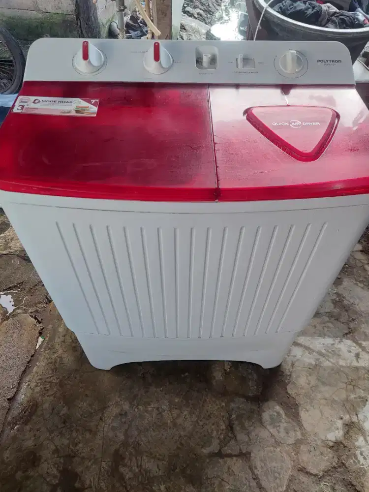 Mesin Cuci polytron kapasitas 7kg Normal semua tinggal langsung pakai
