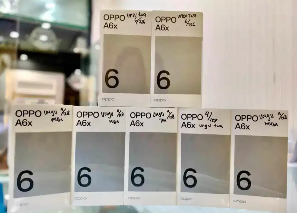 OPPO A6X 4/128 BARU