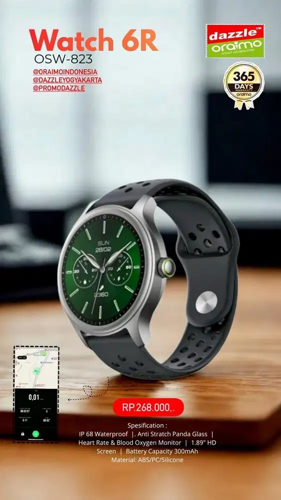 Smartwatch Oraimo Watch 6R OSW-823