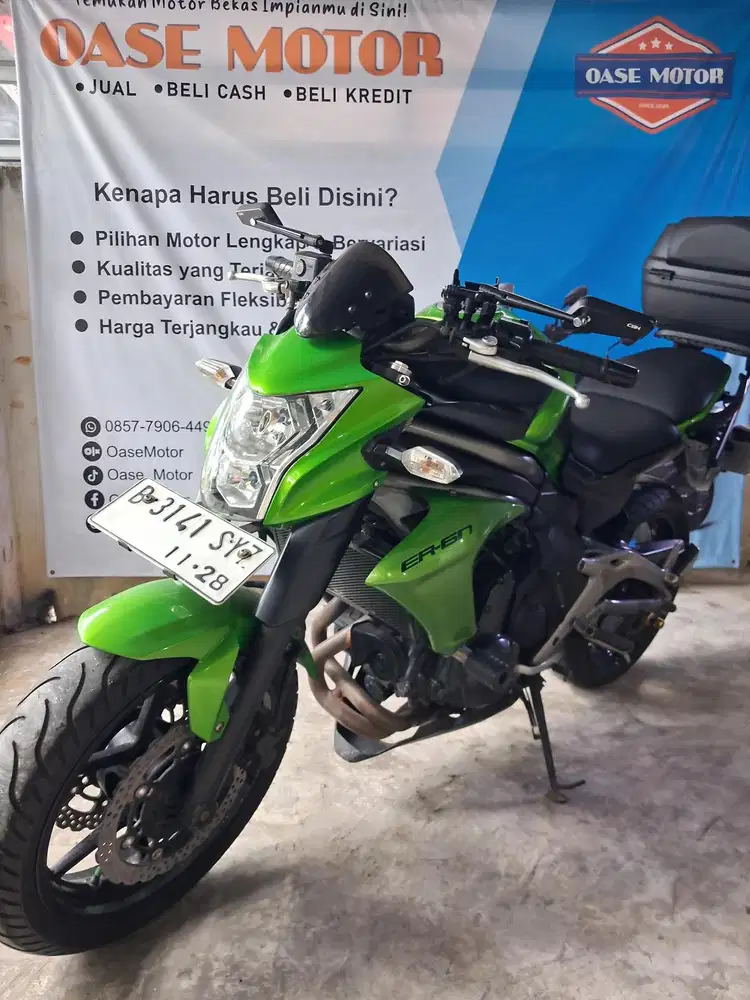 (A) Kawasaki Ninja ER-6N 650cc 2012 FULL ORISINIL