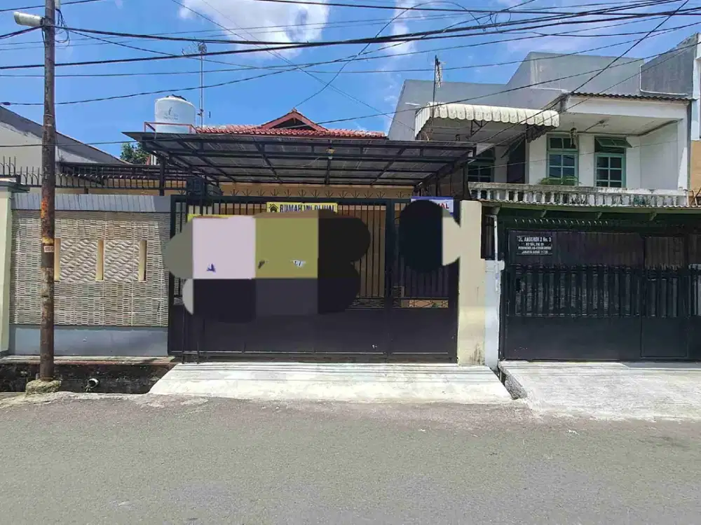 Rumah 1.5Lantai siap Huni strategis dekat pendongkelan cengkareng Jakarta Barat